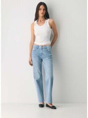 Aritzia Denim Forum The '90s Iggy Lo-Rise Baggy Jeans Blue Size 26